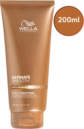 Wella Ultimate Smooth Conditioner Αναδόμησης/Θρέψης για Ξηρά Μαλλιά 200ml