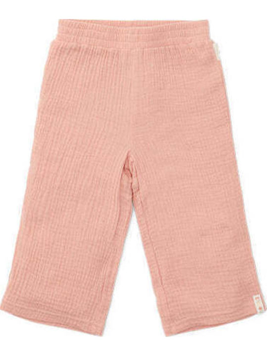 Kids' Pants Flower Pink