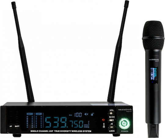 ZZiPP TXZZ710 & TXZZ7HT Set Δυναμικό Mikrofon Handgemacht für Gesang