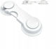 Cabinet & Drawer Lock made of Plastic in White Color 1pcs