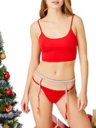 Cottonhill Ζαρτιέρες Λαμπερά Strass