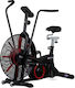 X-FIT Spin Bike with Air Resistance and Wheels