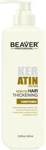 Beaver Keratin Leave in Conditioner Αναδόμησης, Ενυδάτωσης & Θρέψης 410ml