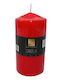 Due esse Christmas Red Candle 15x7.5cm