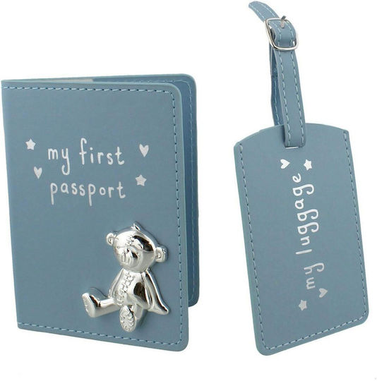 Mein erstes Baby-Reiseset Blau Button Corner