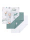 Jukki Muslin Changing Pads 30x30cm. 3pcs