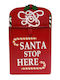 Due esse Christmas Decorative Metal Red Mailbox 24cm