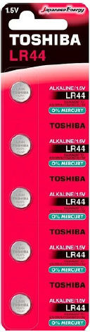 Evivak Batterien Alkalisch für Uhren LR44 1.5V 5Stück