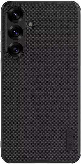 Nillkin Super Frosted Pro Задна корица Пластмаса / Силикон Черен (Galaxy S25+)