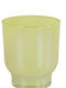 Atmosphera Candle Holder Glass in Yellow Color 7x7x5cm 1pcs