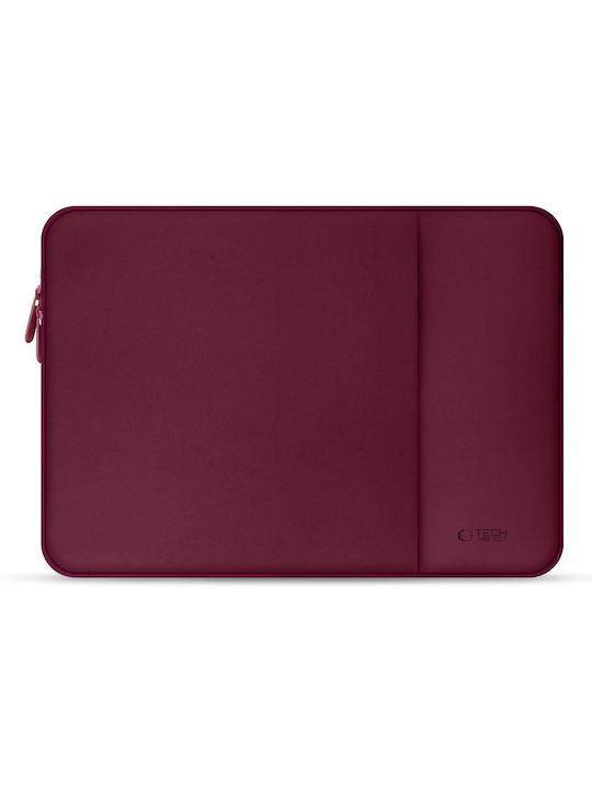 Tech-Protect Neopren Θήκη Laptop 13" Μπορντό