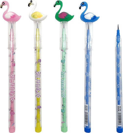 Metron Kids Μολύβι Αποσπώμενες Μύτες Πλαστικό Flamingo 7.092292