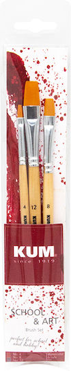 Kum 5160116 School & Art Round Brushes 1-6-10