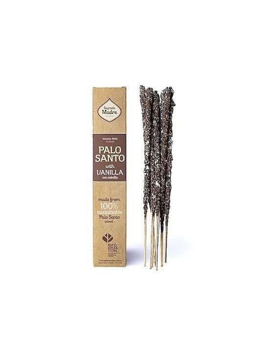 Palo Santo Vanilla Incense Sagrada Madre Premium Incense 8pcs