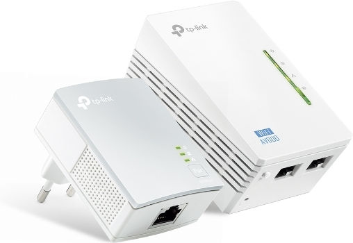 TP-LINK TL-WPA4220T KIT v1 Powerline Double Wi‑Fi 4 and 2 Ethernet Ports
