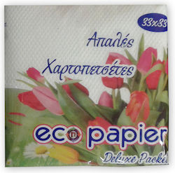 70 Napkins White 33x33cm 8014422311363