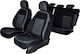 Set Regenschirm Sitzbezüge Dacia Logan Mcv 5 Sitze Authentisch 2013-2020 Geteilte Rückbank