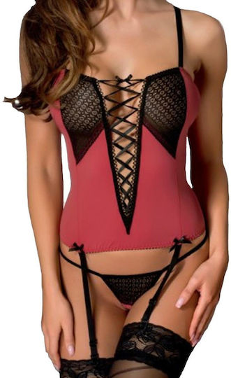 Червен корсет Gill L XL Casmir