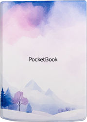 Pocketbook Флип Капак Силикон Зимен Принт