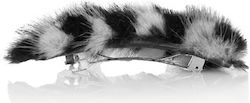 Hair Clip for Hair Black 7443101 Black White