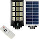 Horoz Electric Lampă Solară Stradală 3066lm Alb Rece 6400K cu Senzor de Mișcare și Telecomandă IP65 68bucx34.5bucx7.5buccm