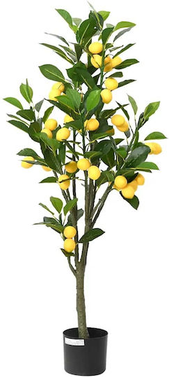 Plantă Artificială în Ghiveci Lămâiță Green 120cm vidaXL