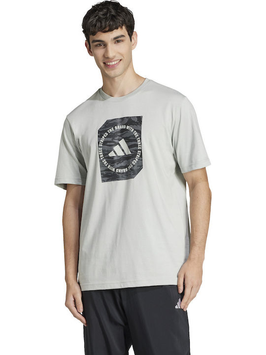 adidas Camo T-shirt Γκρι
