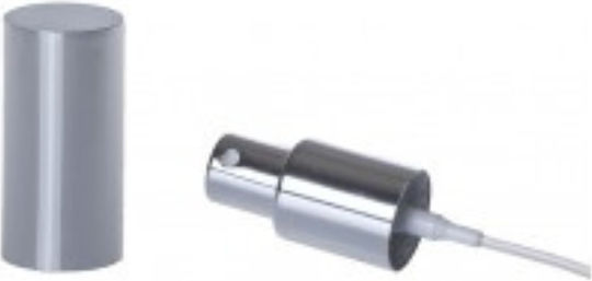 Sticlă de Parfum din Aluminiu cu Pulverizator 18/415 Argintie