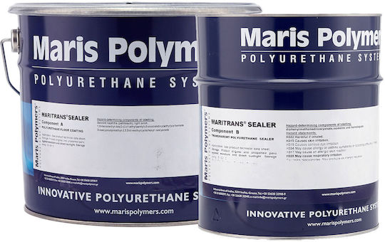 Maris Polymers Maritrans Polyurethan Elastomer 2-Komponenten Dichtungsmittel 10kg Transparent