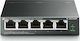 TP-LINK TL-SG1005P v5 Unmanaged L2 PoE Switch με 5 Θύρες Ethernet