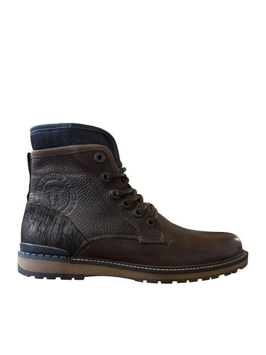 Leder Braun Herrenstiefel Anatomisch