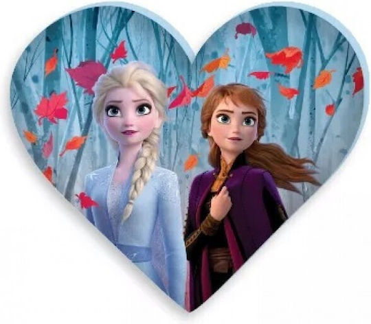 Παιδικό Μαξιλάρι Disney Frozen Καρδία 35*30 Εκ 016477
