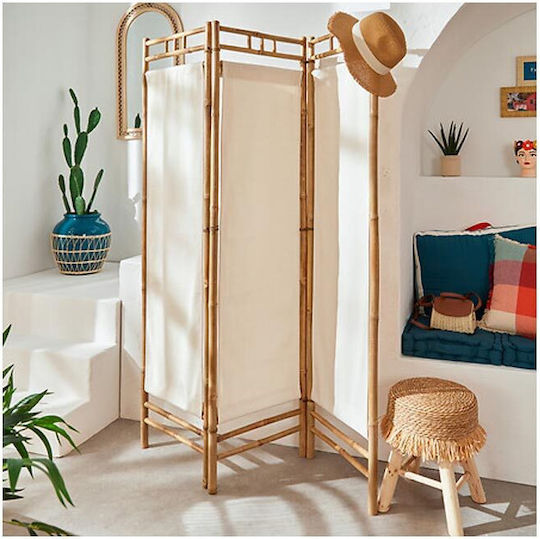 Διακοσμητικό Παραβάν Ξύλινο 135.5x170cm