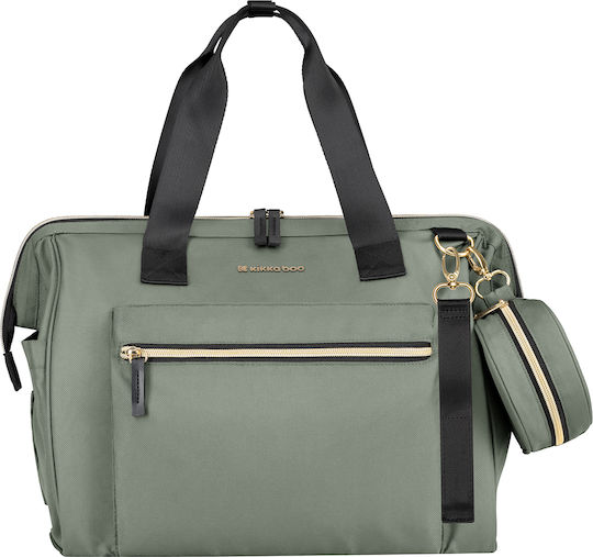 Kikka Boo Shoulder/Hand Diaper Bag Mama Green 27x27x27cm.