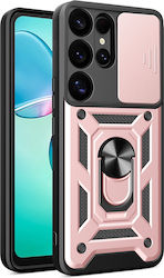 Hurtel Hybrid Back Cover Μεταλλικό Ροζ (Galaxy ...
