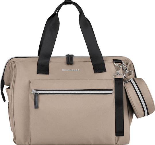 Kikka Boo Shoulder/Hand Diaper Bag Maxi Beige 40x27x22cm.