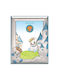 Children's Silver 925 Film Frame Boy Photo Size 13x18 Slevori K907awmb