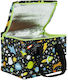 A Little Lovely Company School Insulated Food Case 5.5lt Black 16 x 16 x 23cm