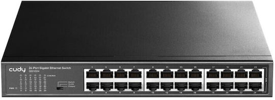 Cudy GS1024 Unmanaged L2 Switch with 24 Gigabit (1Gbps) Ethernet Ports