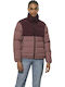 Alex Kurz Damen Puffer Jacke für Winter Braun