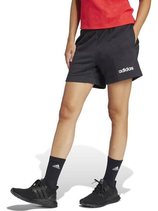 adidas Essentials Linear French Terry Women's Activewear Shorts Black