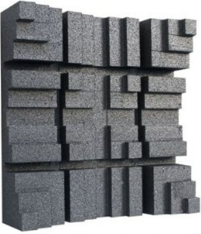 Audiodesigner Звукопоглъщащ Дифузер 1 Брой 60см x 60см x 150мм