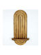 Wandregal Royal Oak Unicutil Walnuss 20x9x40cm