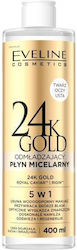 Eveline 24K Gold Micellar Water Αδιάβροχου Ντεμακιγιάζ 400ml Eveline 24K Gold Micellar Water Αδιάβροχου Ντεμακιγιάζ 400ml