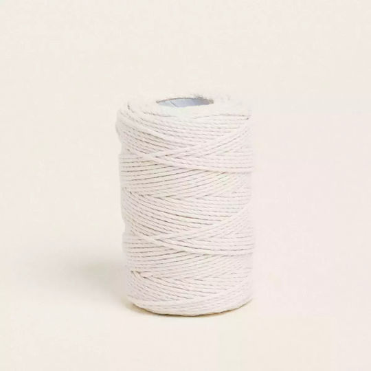 Sfoară Macramé Premium Ecru 1.5mm X 25m 510015 Ntampoudis Ntm-510015-ekrou