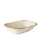 By Bone Dip Serving Bowl Round Beige with Diameter 16cm