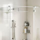 vidaXL Square Showerhead 50x50cm