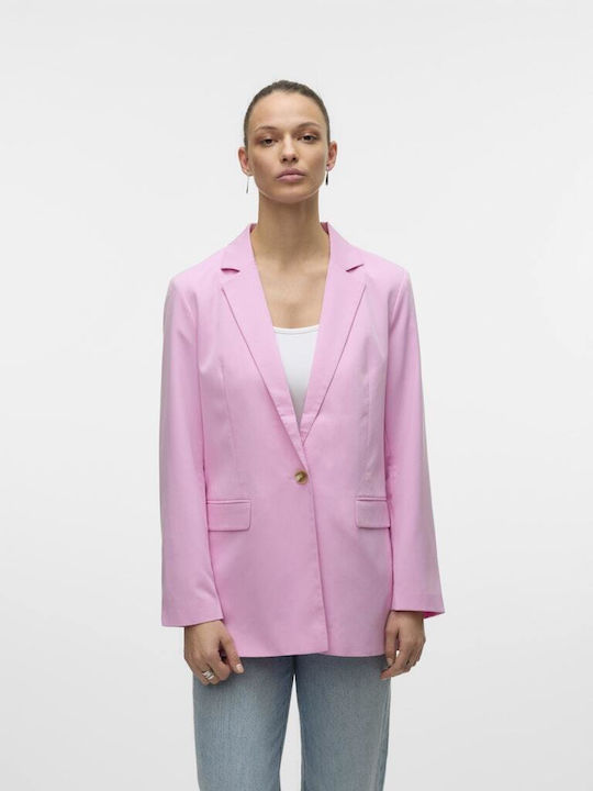 Vero Moda Nila Γυναικείο Σακάκι Bonbon