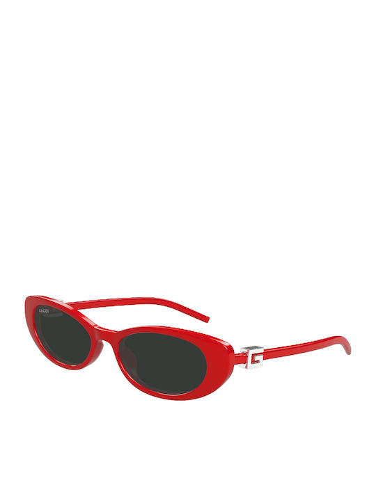 Gucci Women's Sunglasses with Red Plastic Frame...
