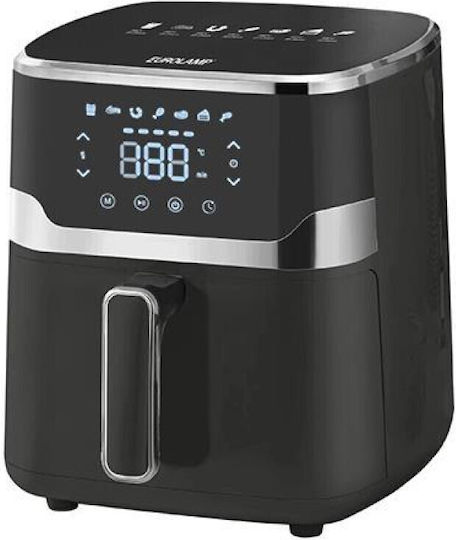 Eurolamp Air Fryer 5lt Μαύρο 300-70049